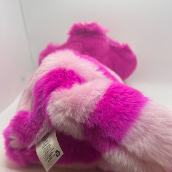 Disney Cheshire Cat Pink & Purple Striped Plush Toy Long Soft Stuffed Animal Aut - Picture 6 of 8